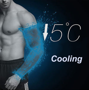 UV-Cut Cooling Arm Sleeves(1 Pair)