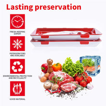 Load image into Gallery viewer, Food Preservation Tray Vacuum Seal, Stackable and Reusable, BPA Free