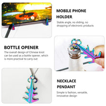 Load image into Gallery viewer, 3-in-1 Tool (Bottle Opener, Phone Holder, Magnetic Keychain)