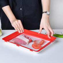 Load image into Gallery viewer, Food Preservation Tray Vacuum Seal, Stackable and Reusable, BPA Free