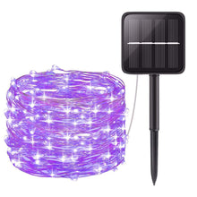 Load image into Gallery viewer, 8 Modes Solar Decorative String Lights for Outdoor, Wedding, Party