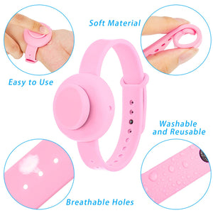 New-upgrade Wristband Dispenser Hand Washing Watch(15ml,2PCS)