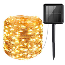 Load image into Gallery viewer, 8 Modes Solar Decorative String Lights for Outdoor, Wedding, Party