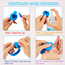 Load image into Gallery viewer, New-upgrade Wristband Dispenser Hand Washing Watch(15ml,2PCS)