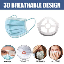 Load image into Gallery viewer, 3D Silicone Mask Brackets Increase Breathing Space