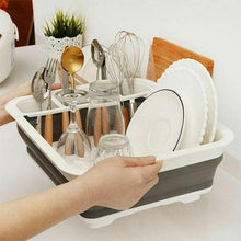 Load image into Gallery viewer, Foldable Dish Rack KITCHEN TOOLS smartsaker 