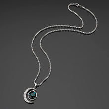 Load image into Gallery viewer, 12 Constellation Moon Necklace For Men Women Boy Girl