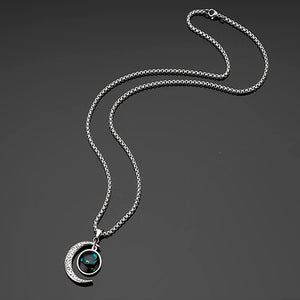 12 Constellation Moon Necklace For Men Women Boy Girl