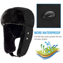 Load image into Gallery viewer, Unisex Cold-Proof Thickened Plush Hat with Windproof Facemask