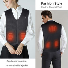 Load image into Gallery viewer, USB Charging Heated Vest Washable and Lightweight