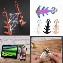 Load image into Gallery viewer, 3-in-1 Tool (Bottle Opener, Phone Holder, Magnetic Keychain)