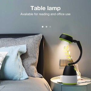 5W Multifunctional Camping Light LED USB Charging Table Lamp Flashlight