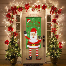 Load image into Gallery viewer, Merry Christmas Porch Sign Decorative Banner