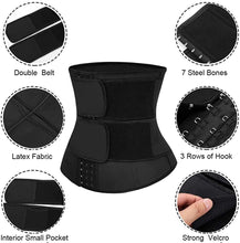 Load image into Gallery viewer, Women Waist Trainer (Sauna Sweat Faja)