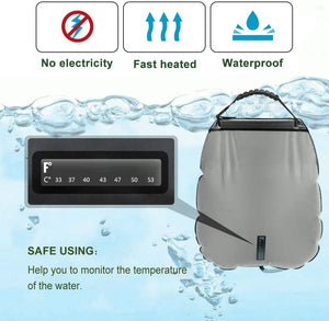 Portable Solar Shower Bag For Camping