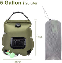 Load image into Gallery viewer, Portable Solar Shower Bag For Camping