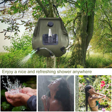 Load image into Gallery viewer, Portable Solar Shower Bag For Camping