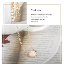 Load image into Gallery viewer, Moon and Sun Layered Necklace Gift for Women