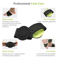 Load image into Gallery viewer, Arch Support, Plantar Fasciitis Foot Relief Cushions