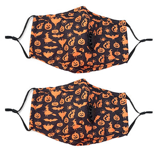 Breathable Protective Halloween Mask(2Pcs)