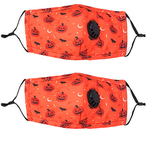 Breathable Protective Halloween Mask(2Pcs)