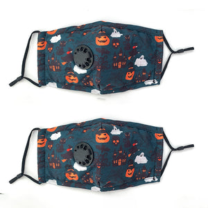 Breathable Protective Halloween Mask(2Pcs)