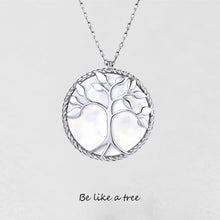 Load image into Gallery viewer, Natural Shell Tree of Life Necklace