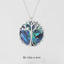 Load image into Gallery viewer, Natural Shell Tree of Life Necklace