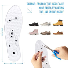 Load image into Gallery viewer, Cuttable Acupressure Magnetic Massage Insoles For Adult