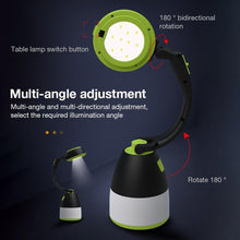 Load image into Gallery viewer, 5W Multifunctional Camping Light LED USB Charging Table Lamp Flashlight