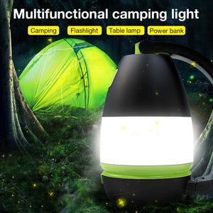 5W Multifunctional Camping Light LED USB Charging Table Lamp Flashlight