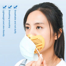 Load image into Gallery viewer, Washable Reusable Soft Silicone Bracket for Mask Internal Protective