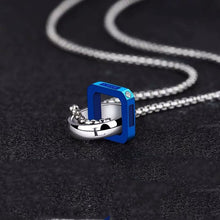 Load image into Gallery viewer, Men&#39;s Simple Double Ring Necklace