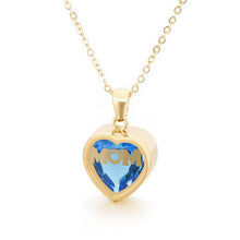 Load image into Gallery viewer, Women&#39;s Love Heart Twelve Month Mother Necklace