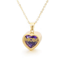 Load image into Gallery viewer, Women&#39;s Love Heart Twelve Month Mother Necklace