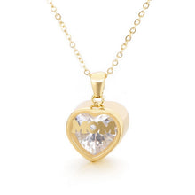 Load image into Gallery viewer, Women&#39;s Love Heart Twelve Month Mother Necklace