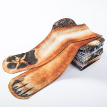 Load image into Gallery viewer, 【TODAY 40% OFF】New 3D Print Adult Animal Paw Socks