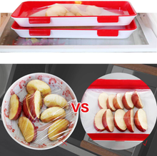 Load image into Gallery viewer, Food Preservation Tray Vacuum Seal, Stackable and Reusable, BPA Free