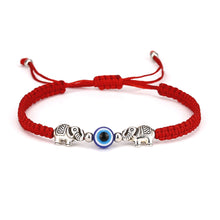 Load image into Gallery viewer, 7 PCS Evil Eye Braided Adjustable Bracelet