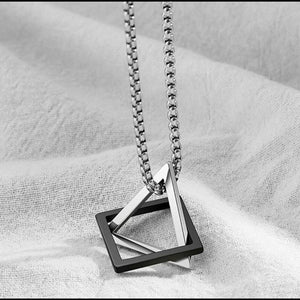 2021 Fashion Geometric Male Pendant Necklace