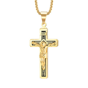 Jesus Cross Pendant Necklace