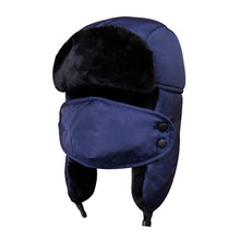 Load image into Gallery viewer, Unisex Cold-Proof Thickened Plush Hat with Windproof Facemask