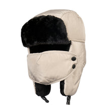 Load image into Gallery viewer, Unisex Cold-Proof Thickened Plush Hat with Windproof Facemask