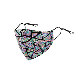 Reusable Fashion Women Mask,Build-in Filter Pocket