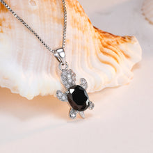 Load image into Gallery viewer, Cute Tortoise Crystal Zircon Necklace For Women And Girls