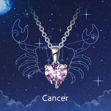 Load image into Gallery viewer, 925 Sterling Silver Birthstone Pendant Necklace