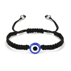 7 PCS Evil Eye Braided Adjustable Bracelet