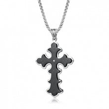 Load image into Gallery viewer, Men&#39;s Gothic Style Large Cross Necklace