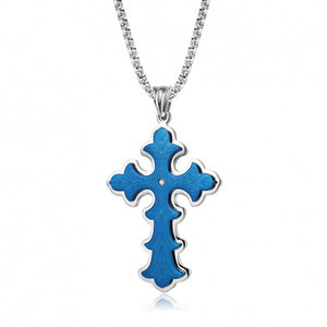 Men's Gothic Style Large Cross Necklace