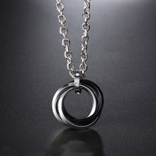 Load image into Gallery viewer, Three Circle Men&#39;s Stainless Steel Necklace